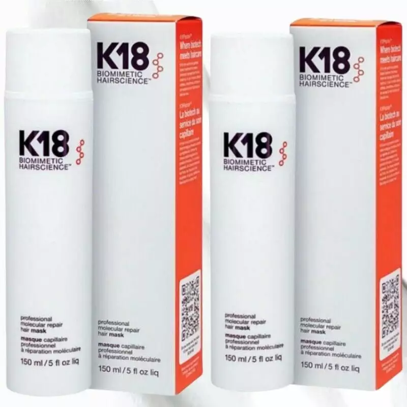 2PCS-K18 Leave-In Molecular Repair Hair Mask 5 oz/150ml