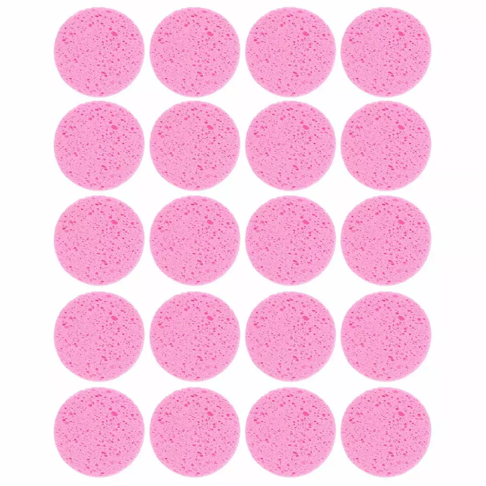 20pcs Washable Cleansing Sponges Makeup Remover Pads Makeup Cleansing Tools