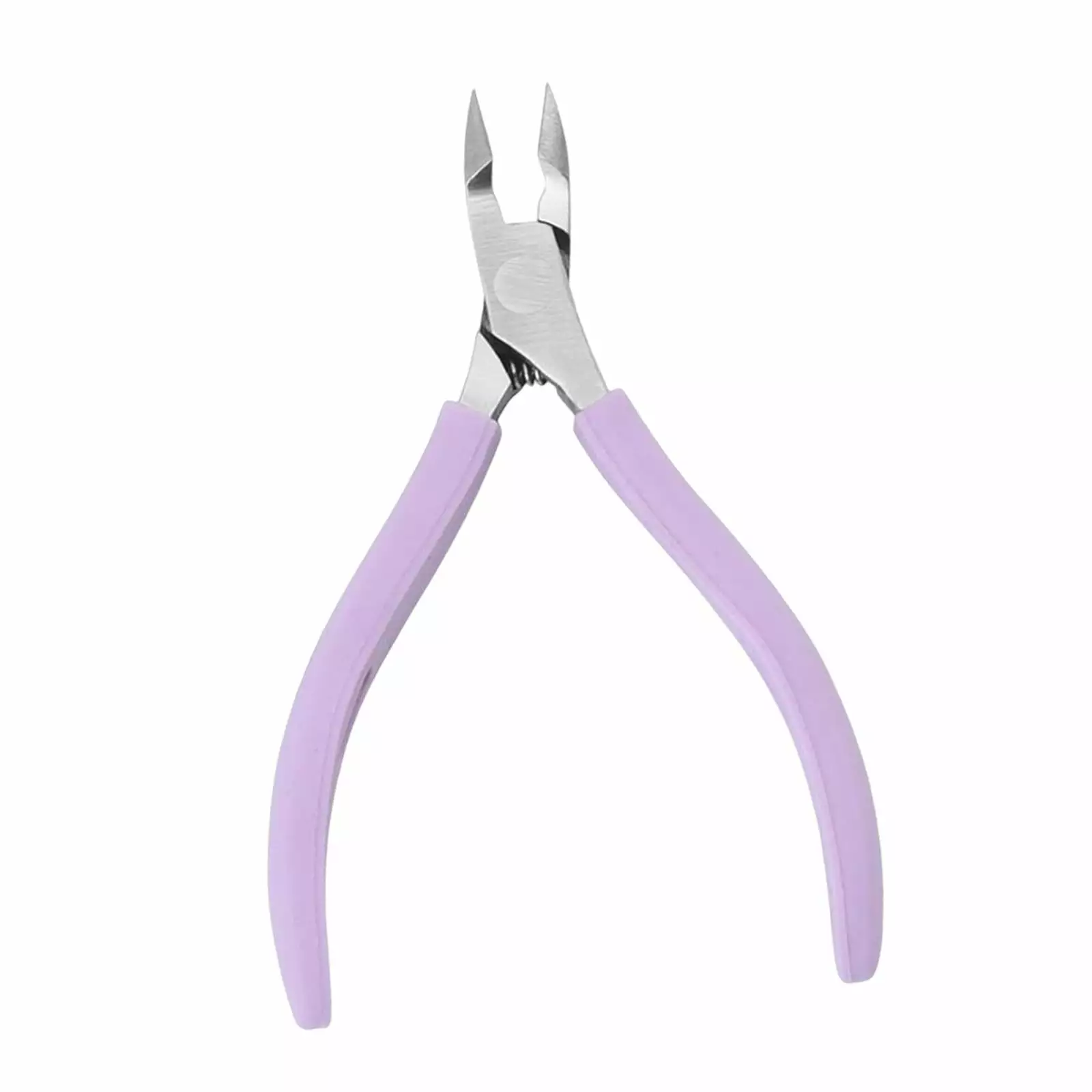 Cuticle Nippers Scissors Srong Manicure Pedicure Tool Remover Nail Art Tool. Anti Slip Silicone Handle Cuticle Trimmer Salon Home