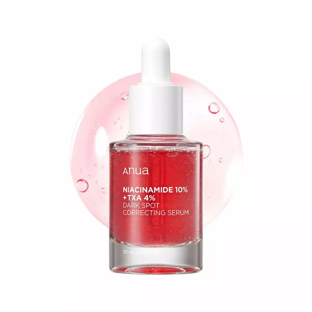 Anua 10% Niacinamide+ 4% Tranexamic Acid Serum. Ceramide. Hyaluronic Acid. Vitamin B12 natural color. for Sensitive skin. Korean Glass Skin. Fragrance-Free (30ml /1.01 fl.oz.)