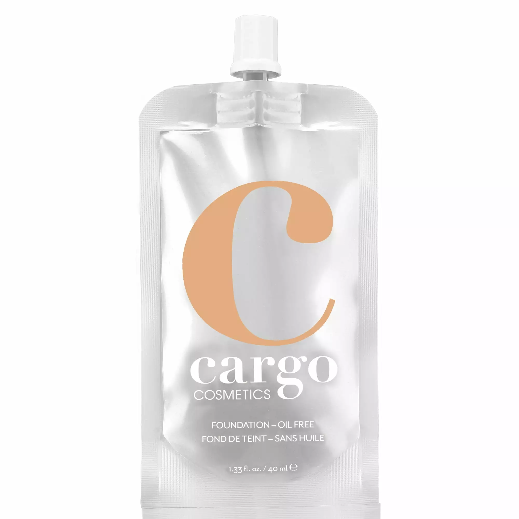 Cargo Cosmetics Liquid Foundation. 50 Soft Sheer Sandalwood. 1.33 Fl Oz