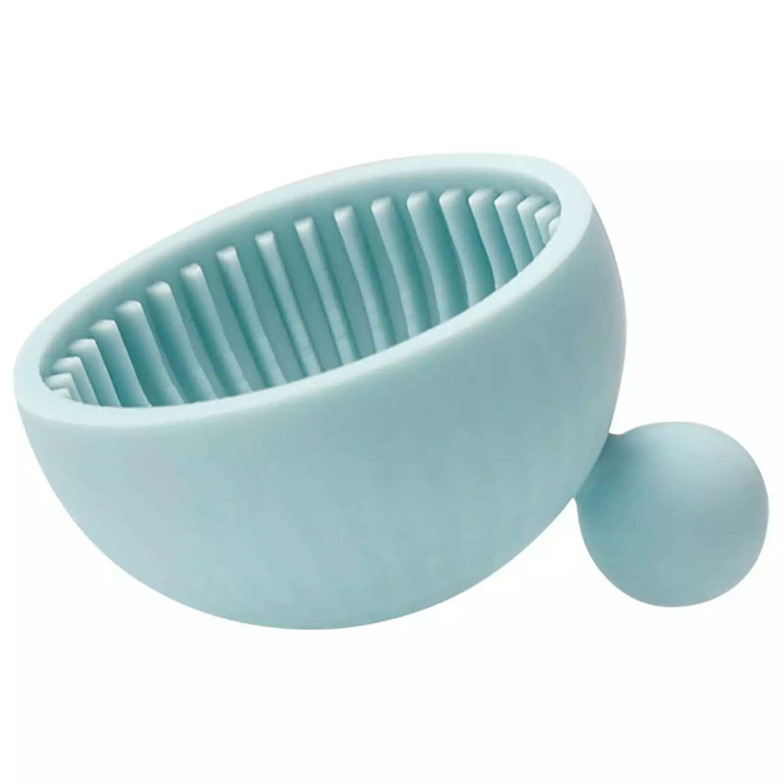 Clearance Skpblutn Home Textile Products Brush Cleaning Pad Silicone Makeup Cleaning Scrub Floor Bowl Portable Washing Tool Makeup Brush Cleaner for Brushes Bathroom Accessories Blue