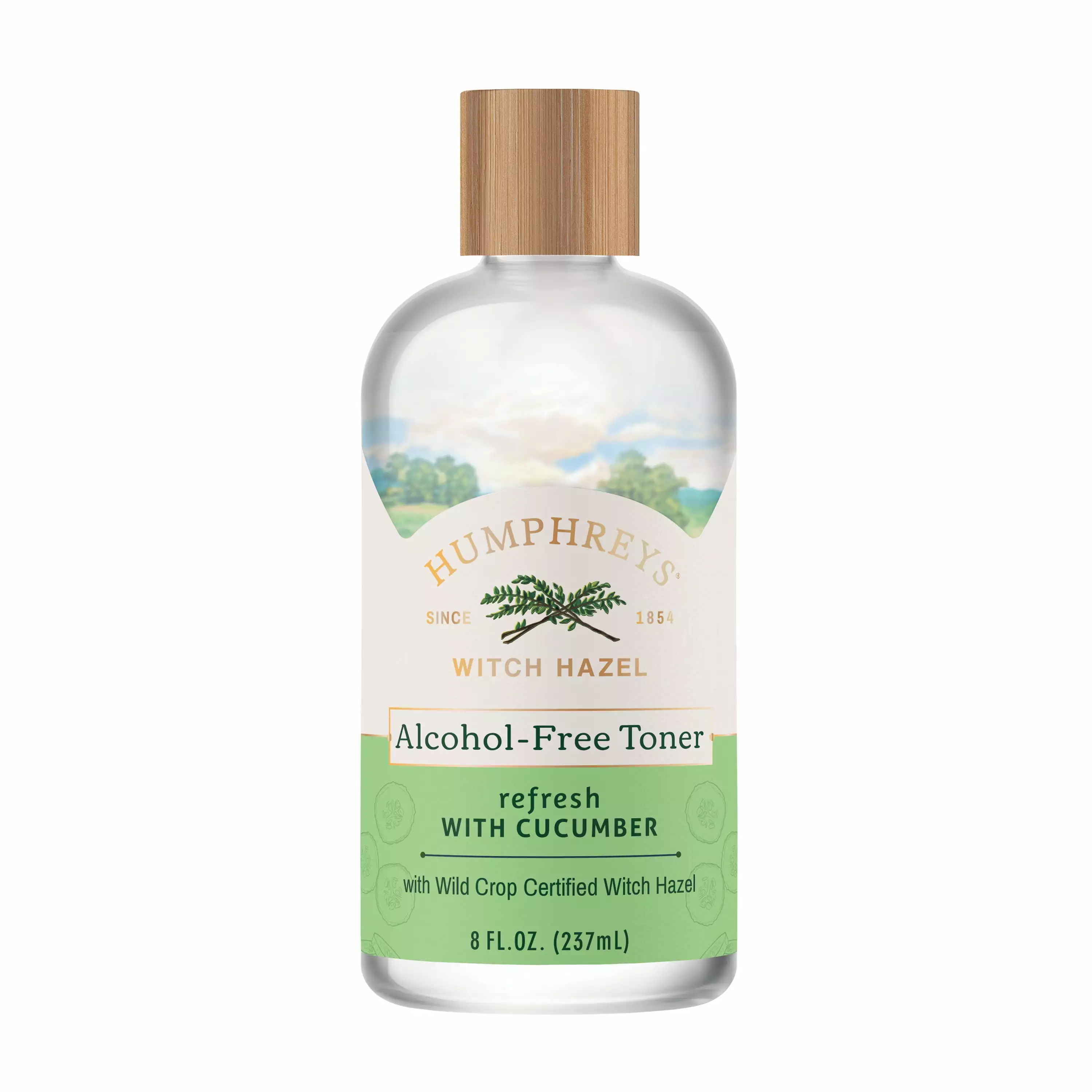 Humphreys Refresh Witch Hazel with Cucumber Alcohol-Free Toner. 8 fl oz