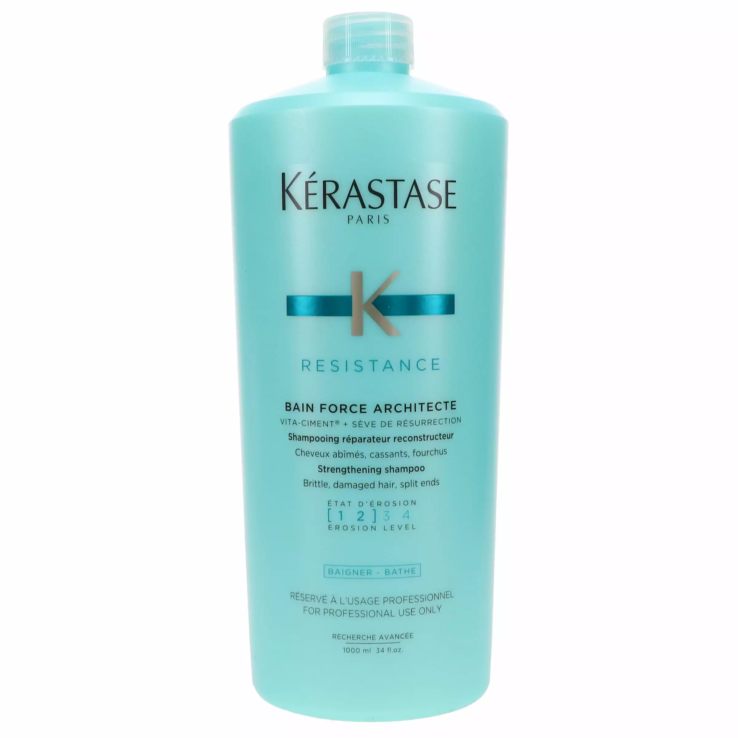 Kerastase Resistance Bain Force Architecte Shampoo 33.8 oz