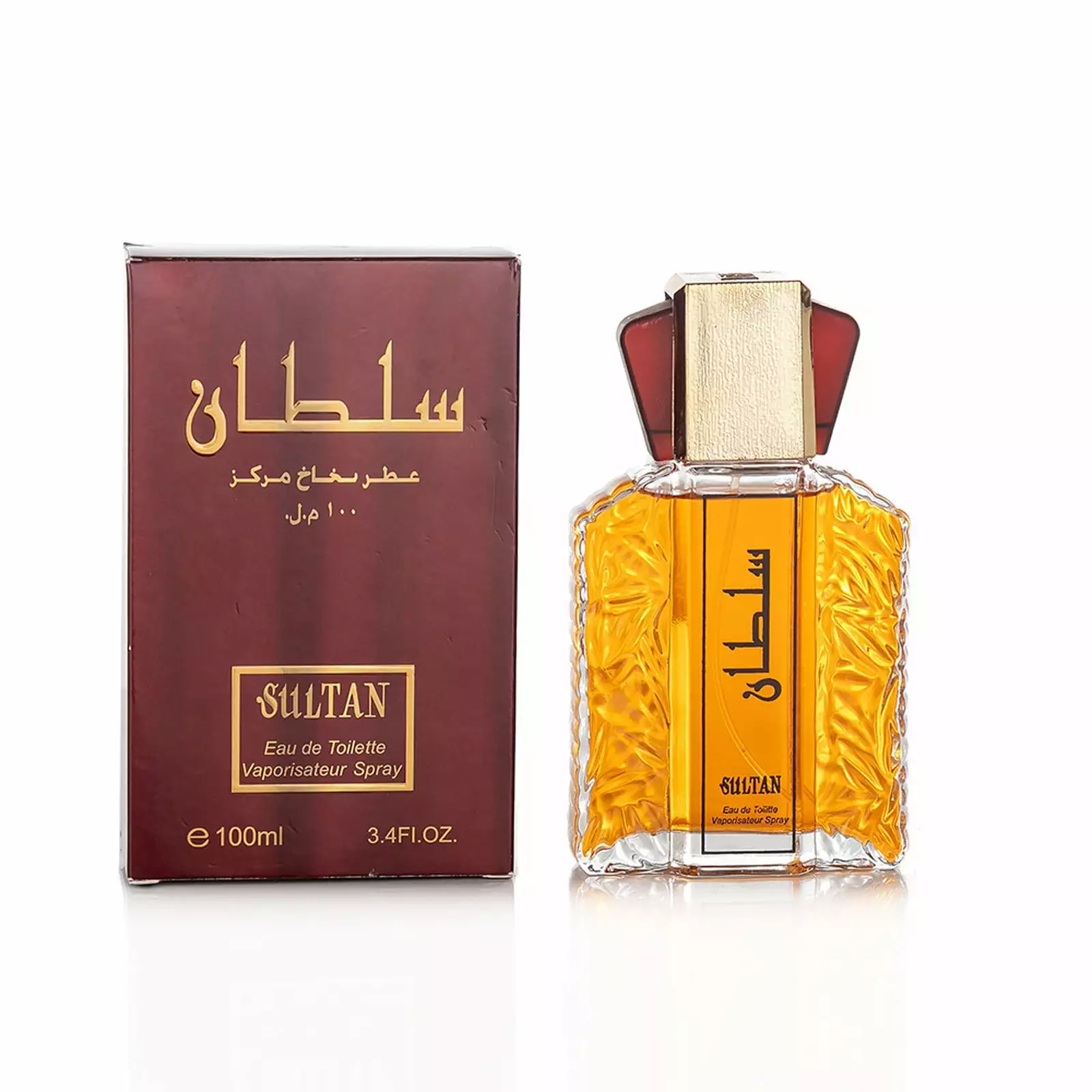 Komiseup Arabian Perfumes For Men 100ml Sultan Eau Toilette Dubai Retro Mens Fragrances Concentrated Long Lasting Arabes Perfume For Men