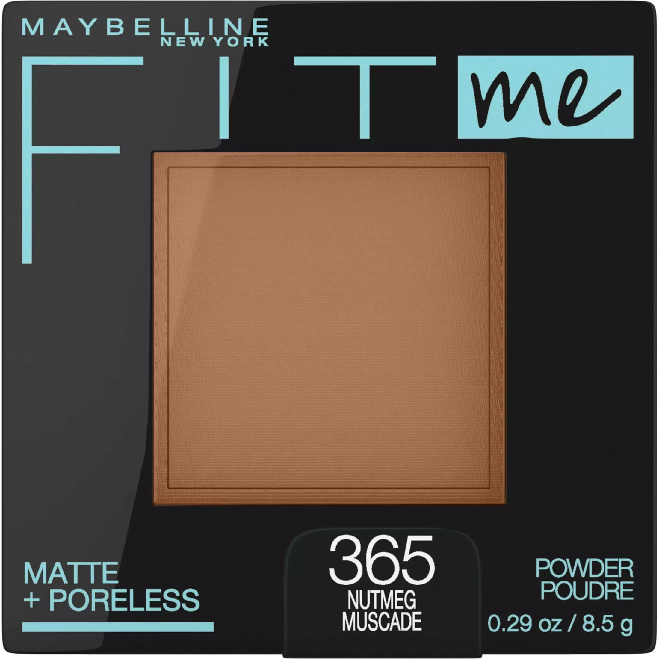 Maybelline Fit Me Matte + Poreless Liquid Foundation Makeup. 365 Nutmeg. 0.29 oz