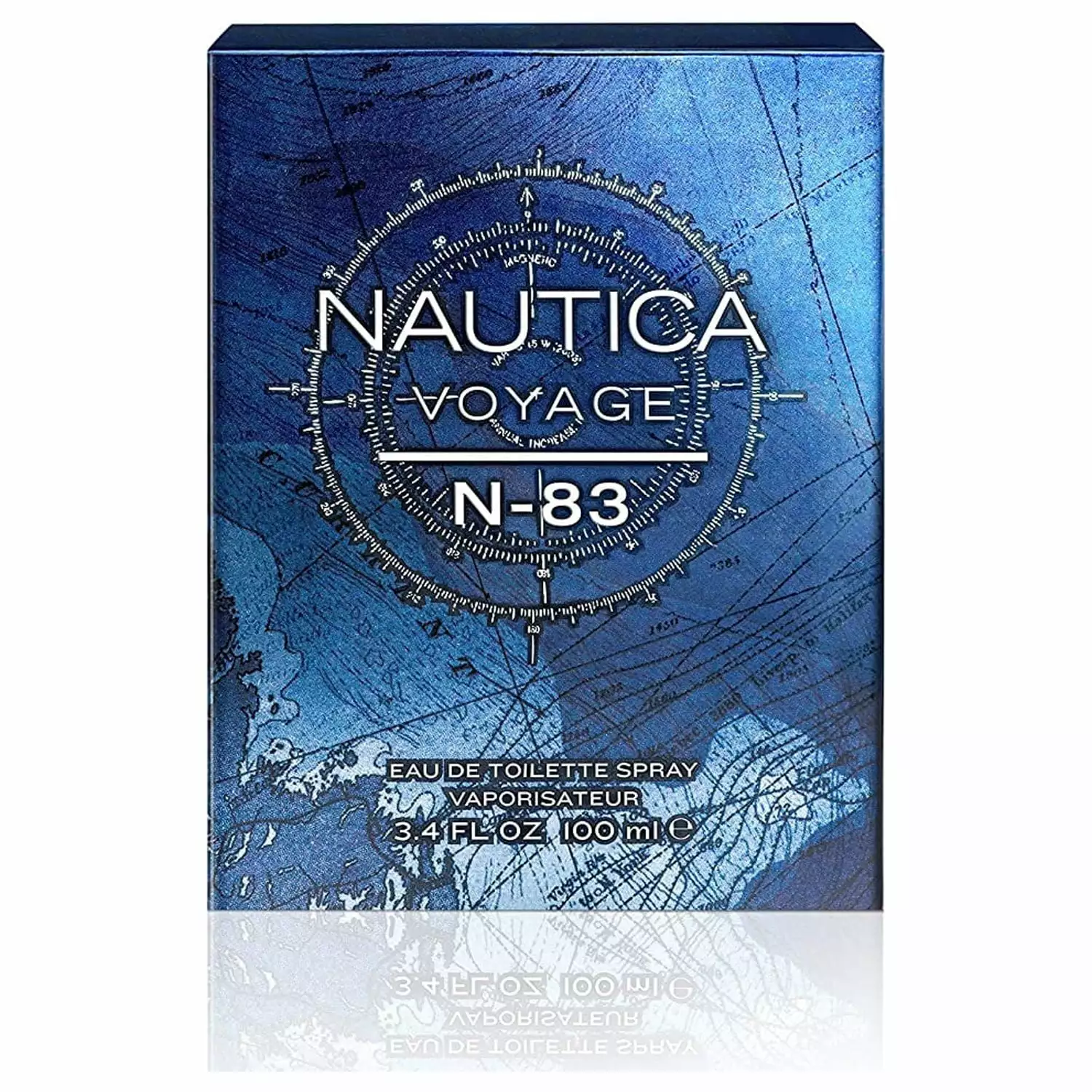 Nautica Voyage N83. Eau De Toilette Spray. 3.3 Oz