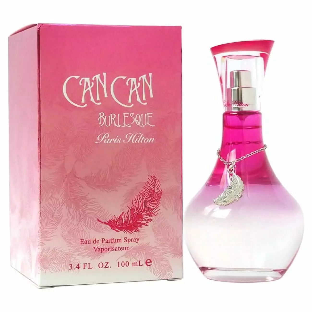 Paris Hilton Can Can Burlesque Eau De Toilette Spray for Women. 3.4 Ounce