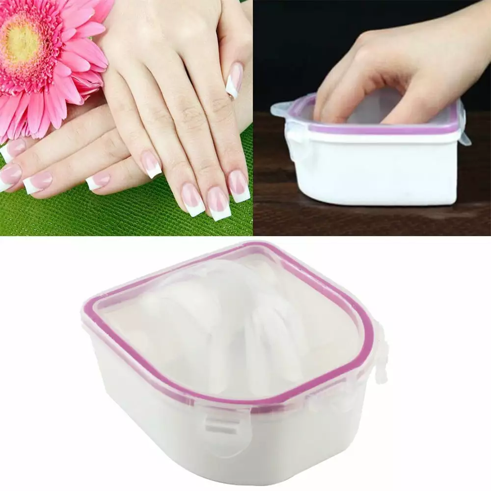 Replio Remover Soaker Spa Finger Tips Soak Tool Nail Wash Manicure Bowl Art