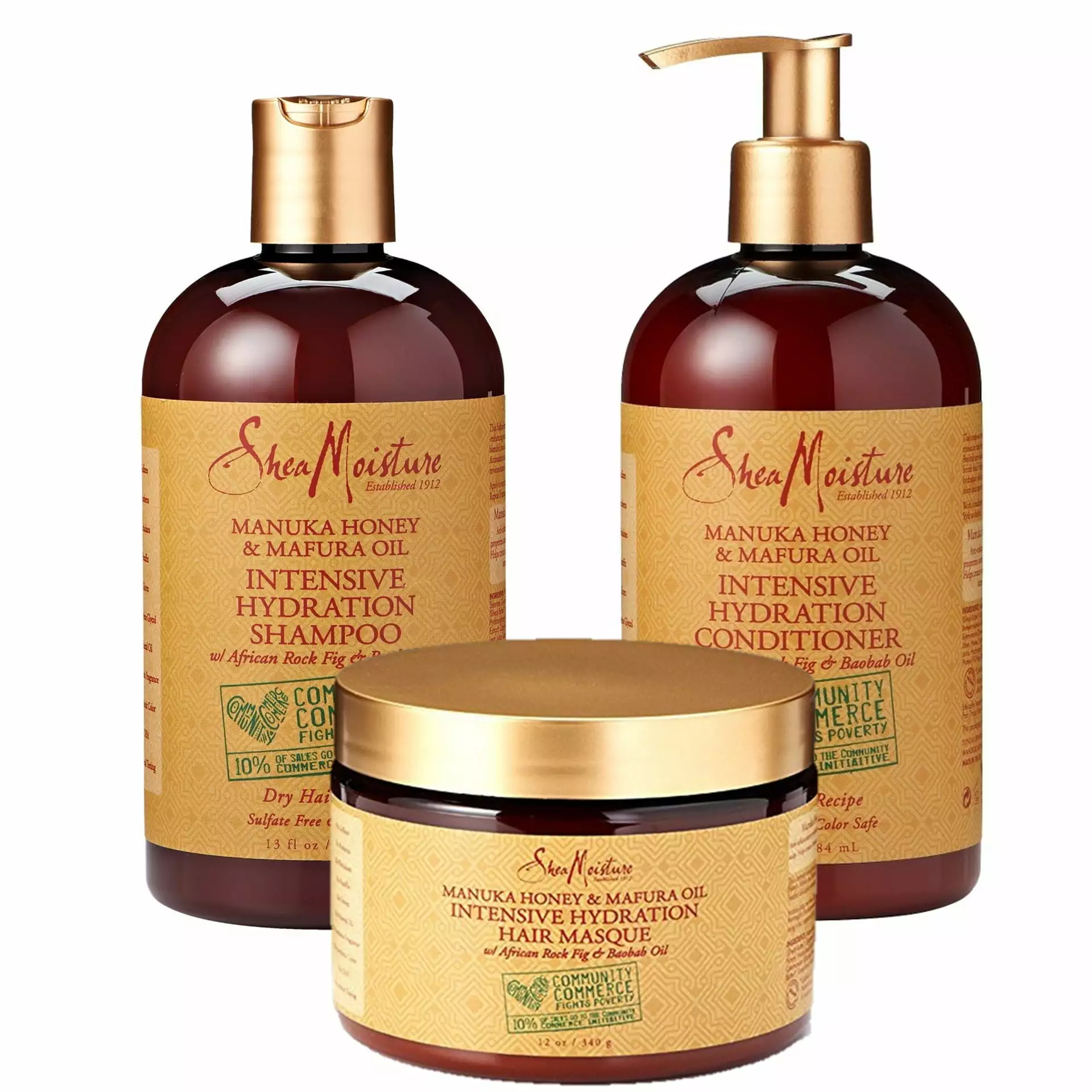 Shea Moisture SheaMoisture Manuka Honey & Mafura Oil Intensive Hydration Combination Set. Dry