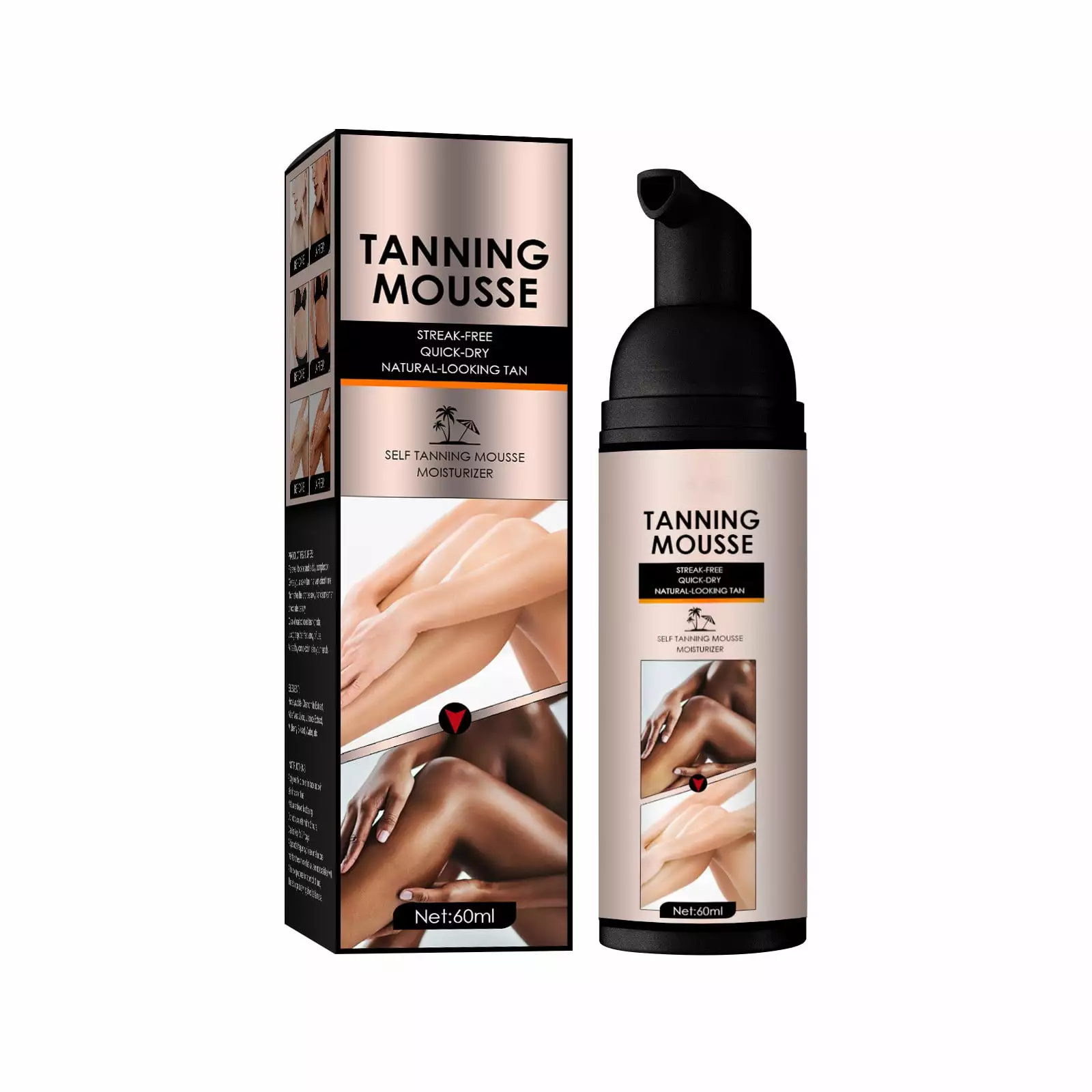 TTQVQ Body Care Tanning Self Tanning Bronzed Sun Self Tanning Instantly Tanning And Moisturizing Self Tanning Fast Dark Self Tan That Parties As Hard As You 100ml