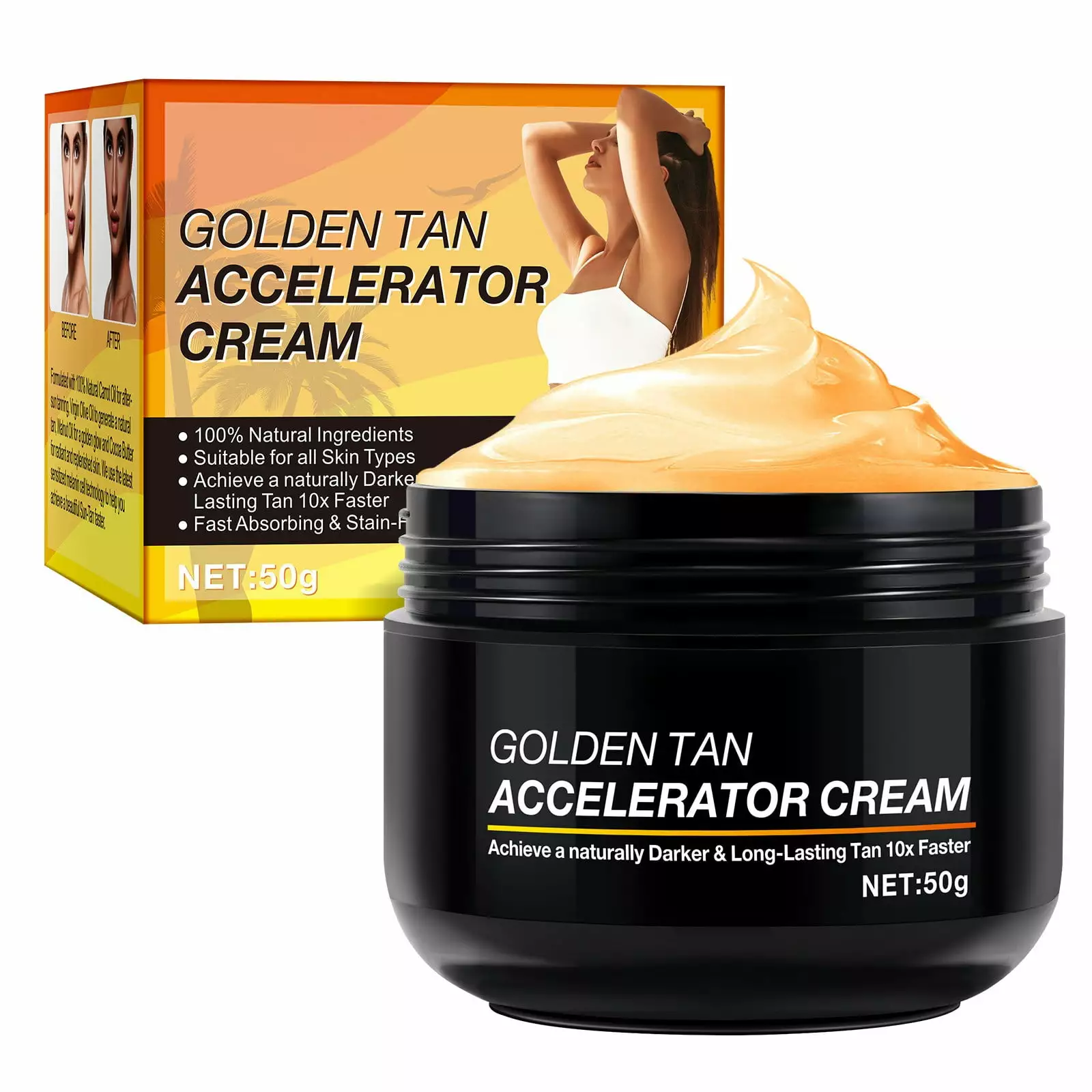 Tanning Creams Premium Tan Boosting Creams Tanning Creams With Carrot Oil Extract Maximum Fast Tanning