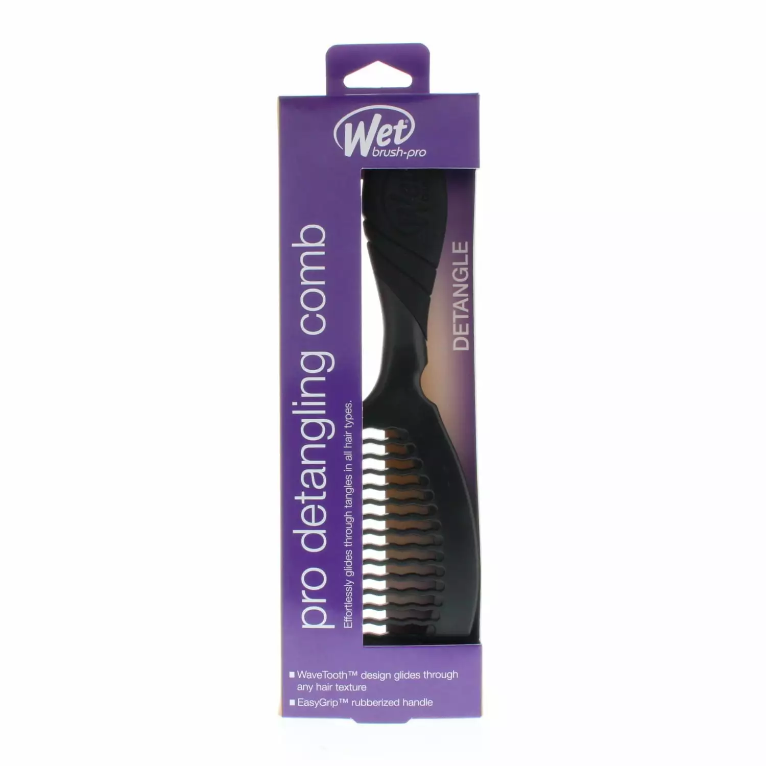 Wet Brush Pro Detangling Comb Black Model# 0620WBLACKNW